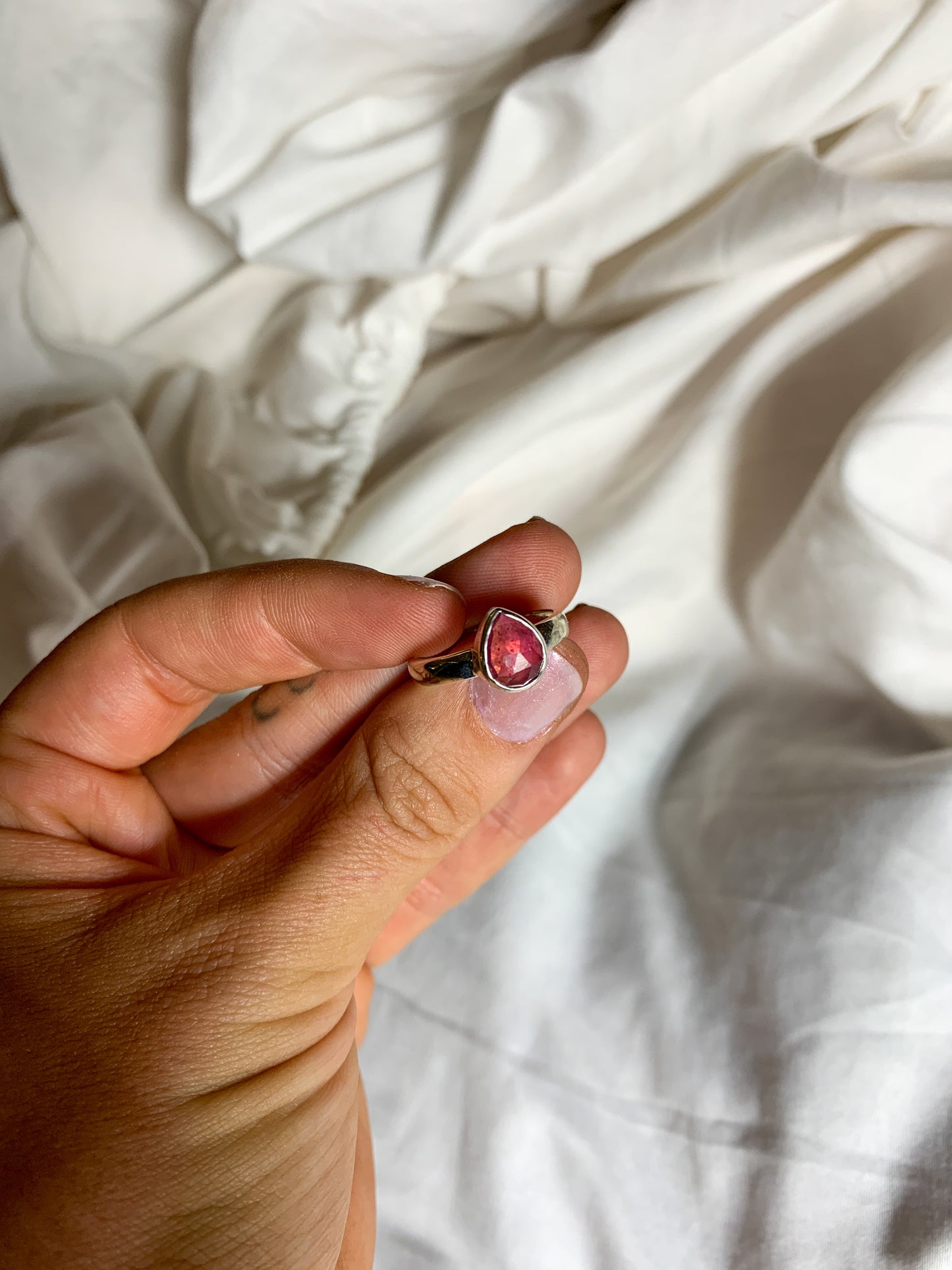 Pink Sapphire - Size 7 #3