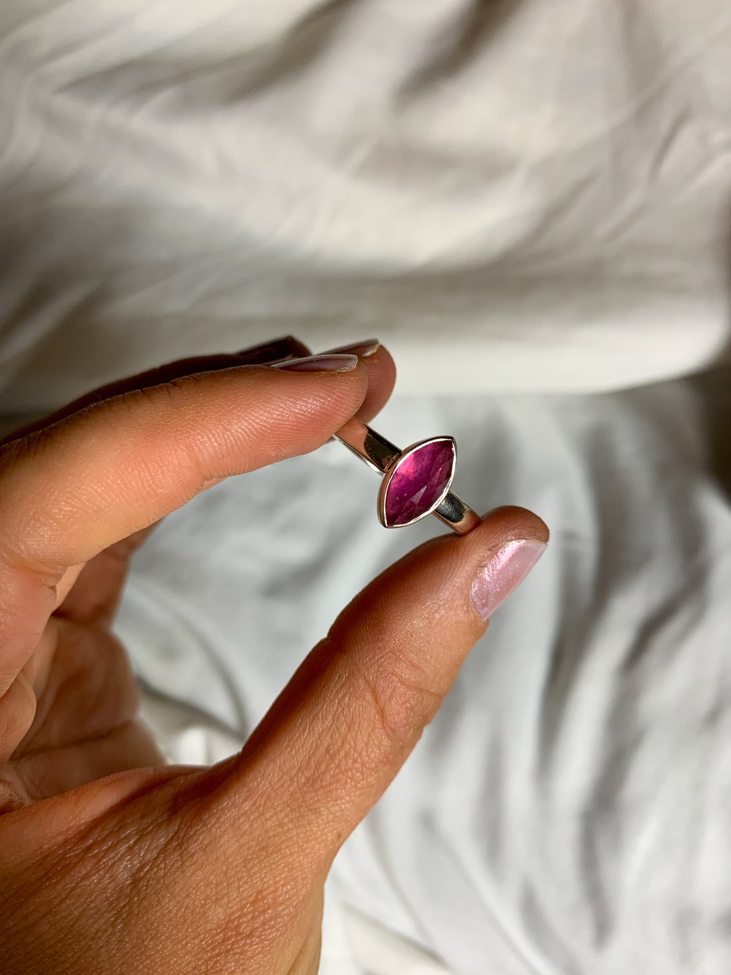Pink Sapphire - Size 12