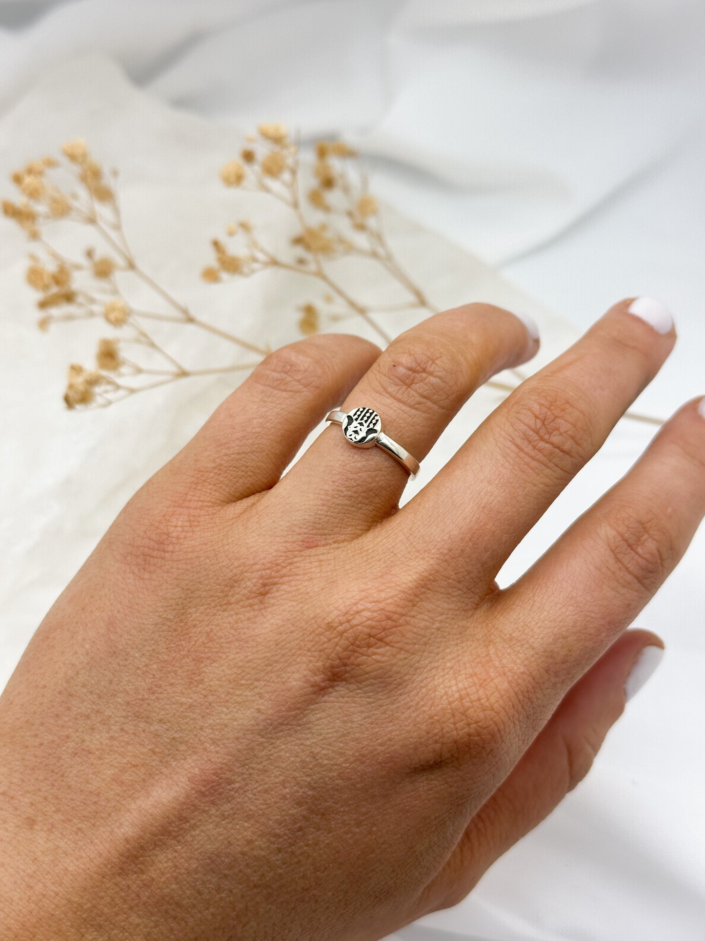 Hamsa Hand Ring