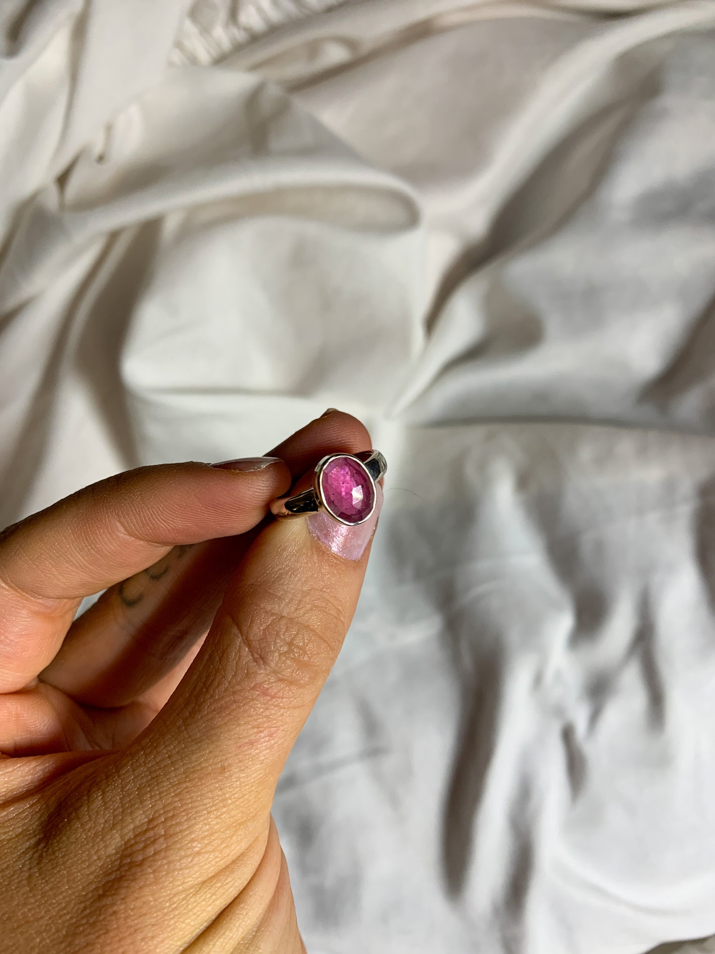 Pink Sapphire - Size 5