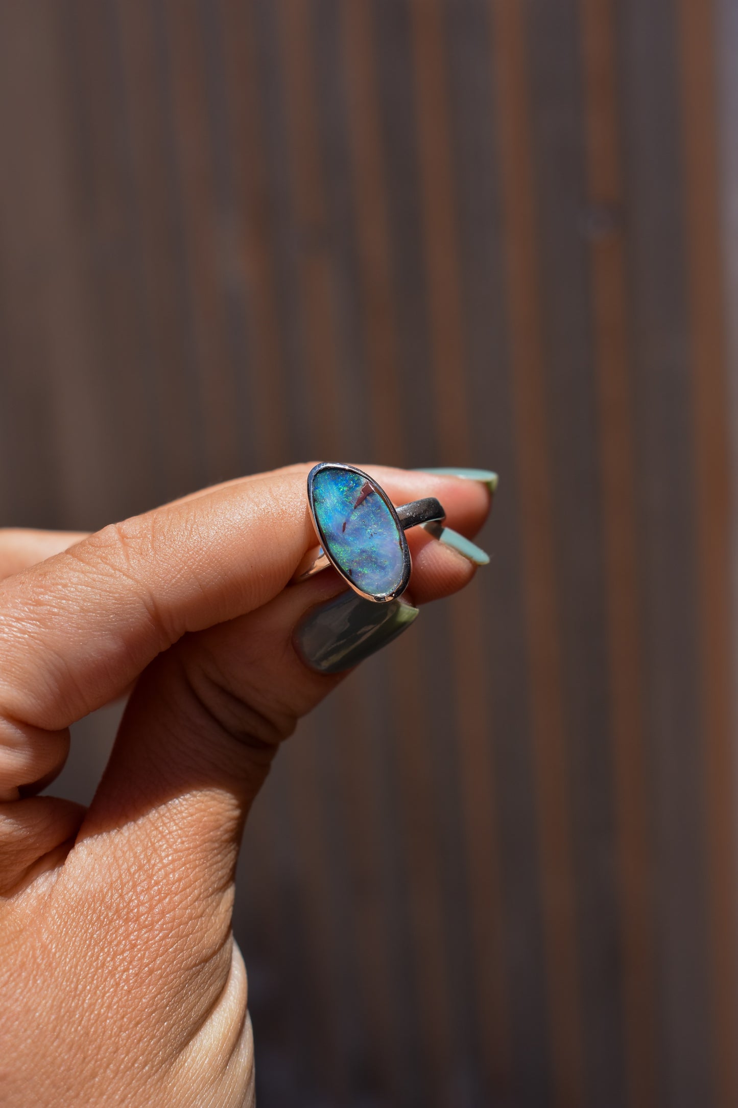 Boulder Opal - size 9 #1