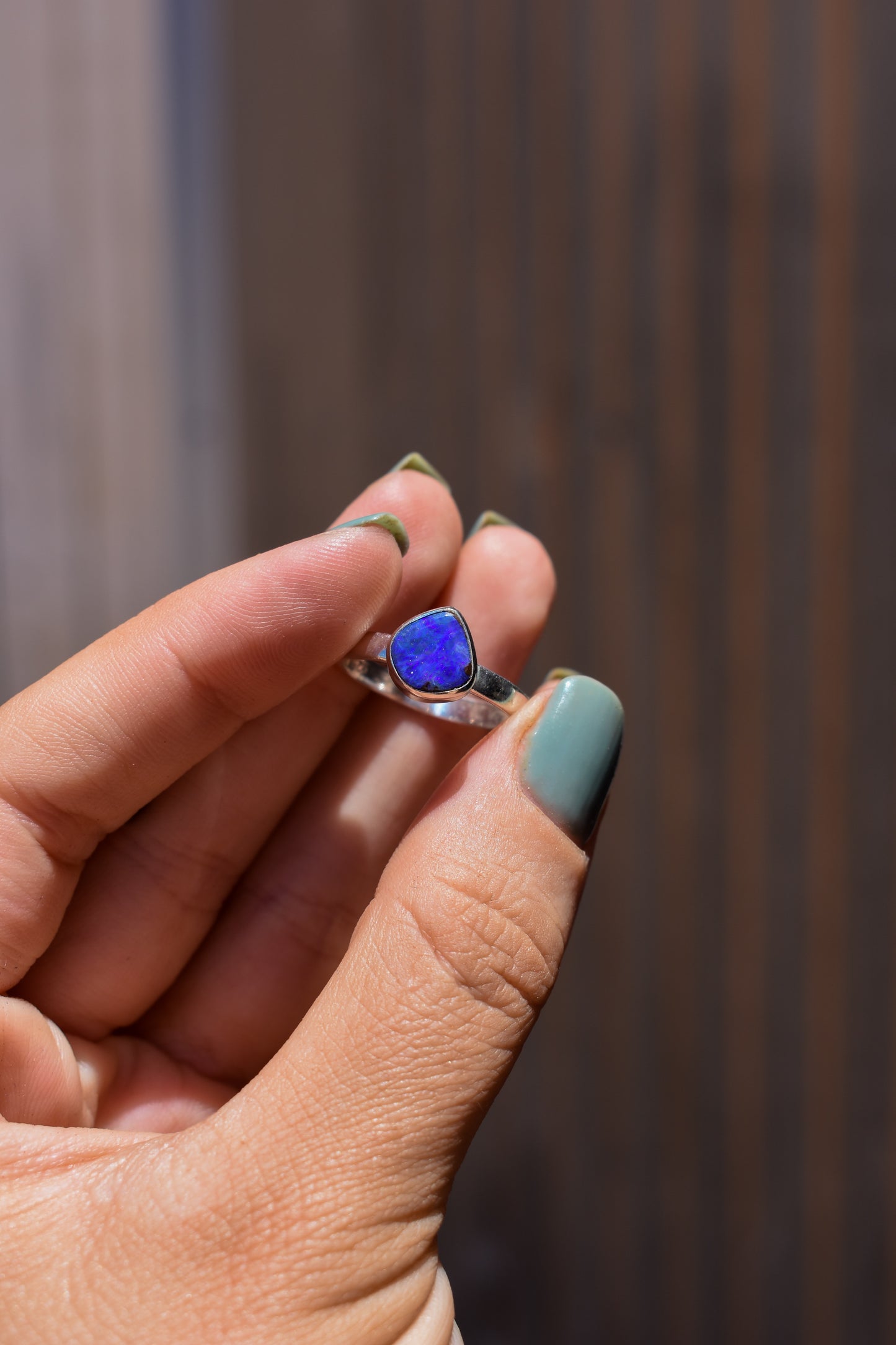 Boulder Opal - size 8 #2