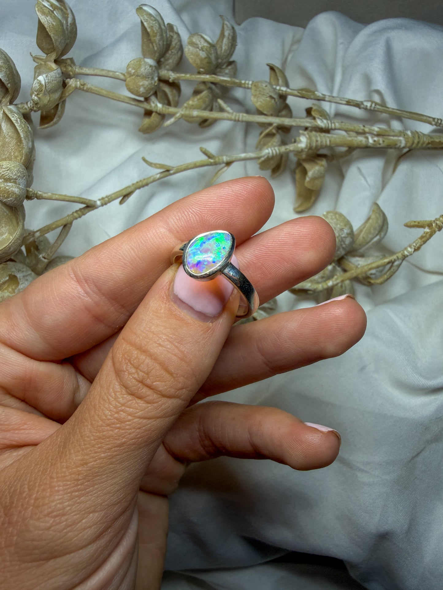 Opal Ring - size 7 - #2