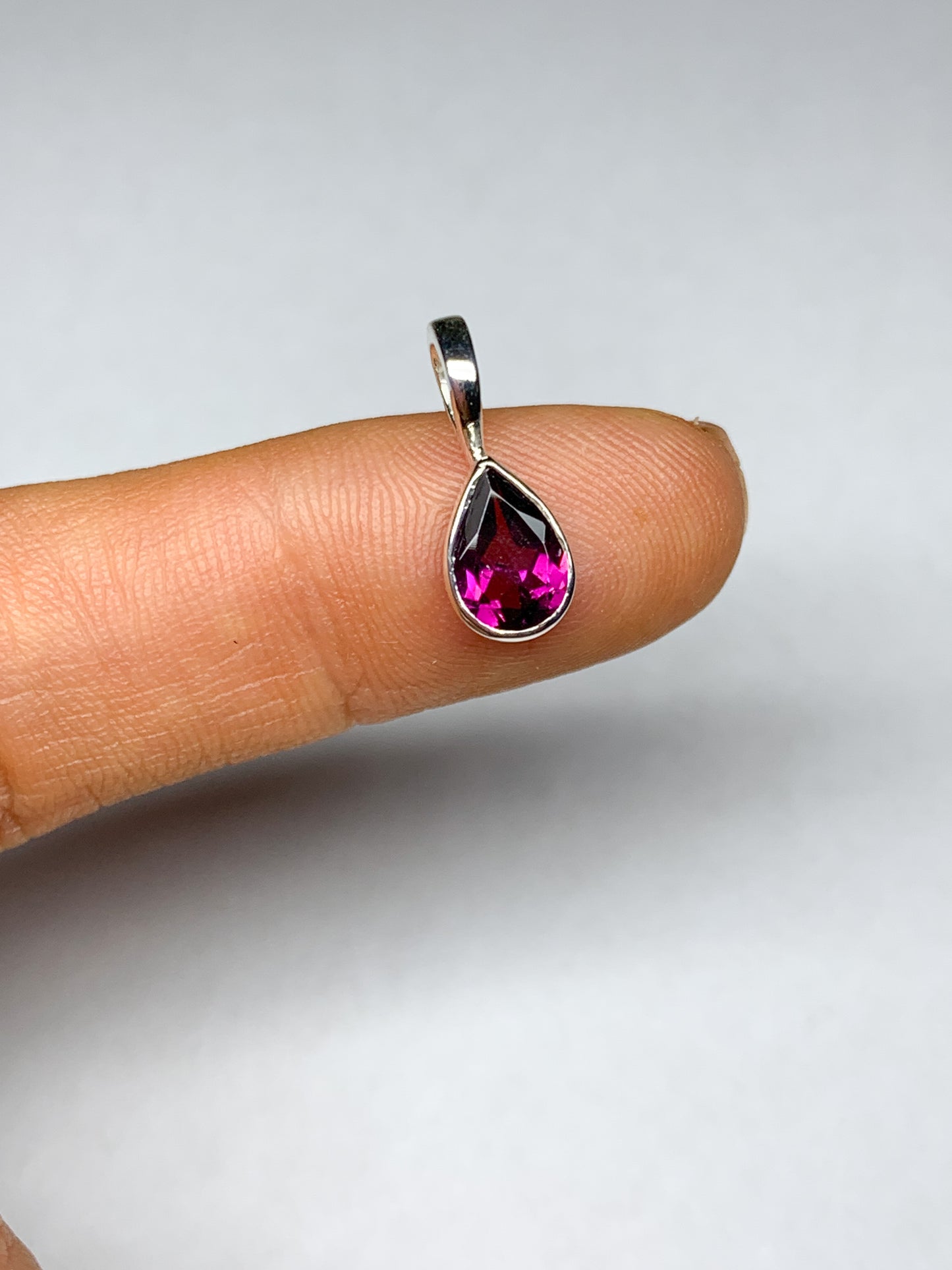 Rhodolite Garnet pendant #2