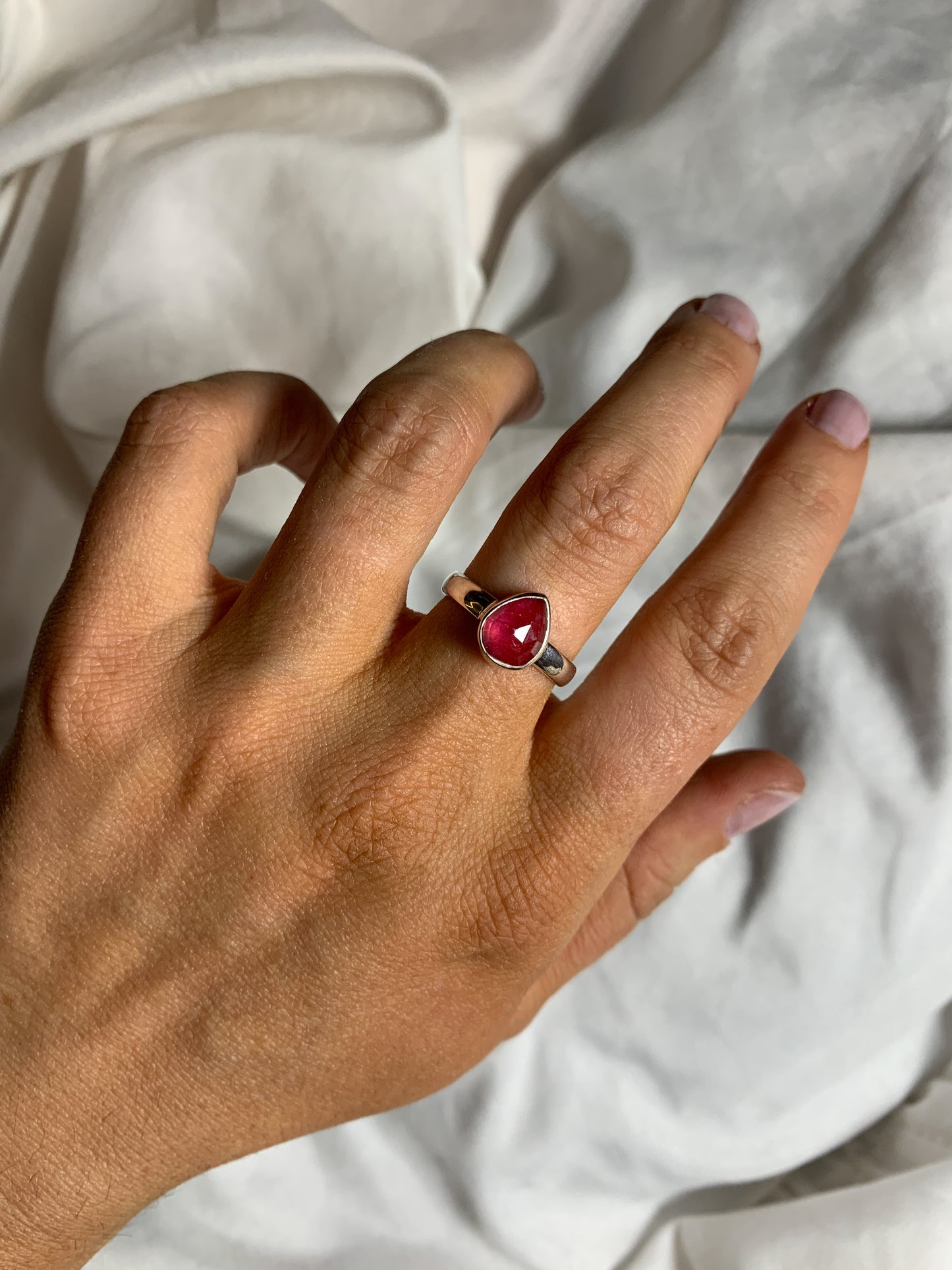 Pink Sapphire - Size 7 #1