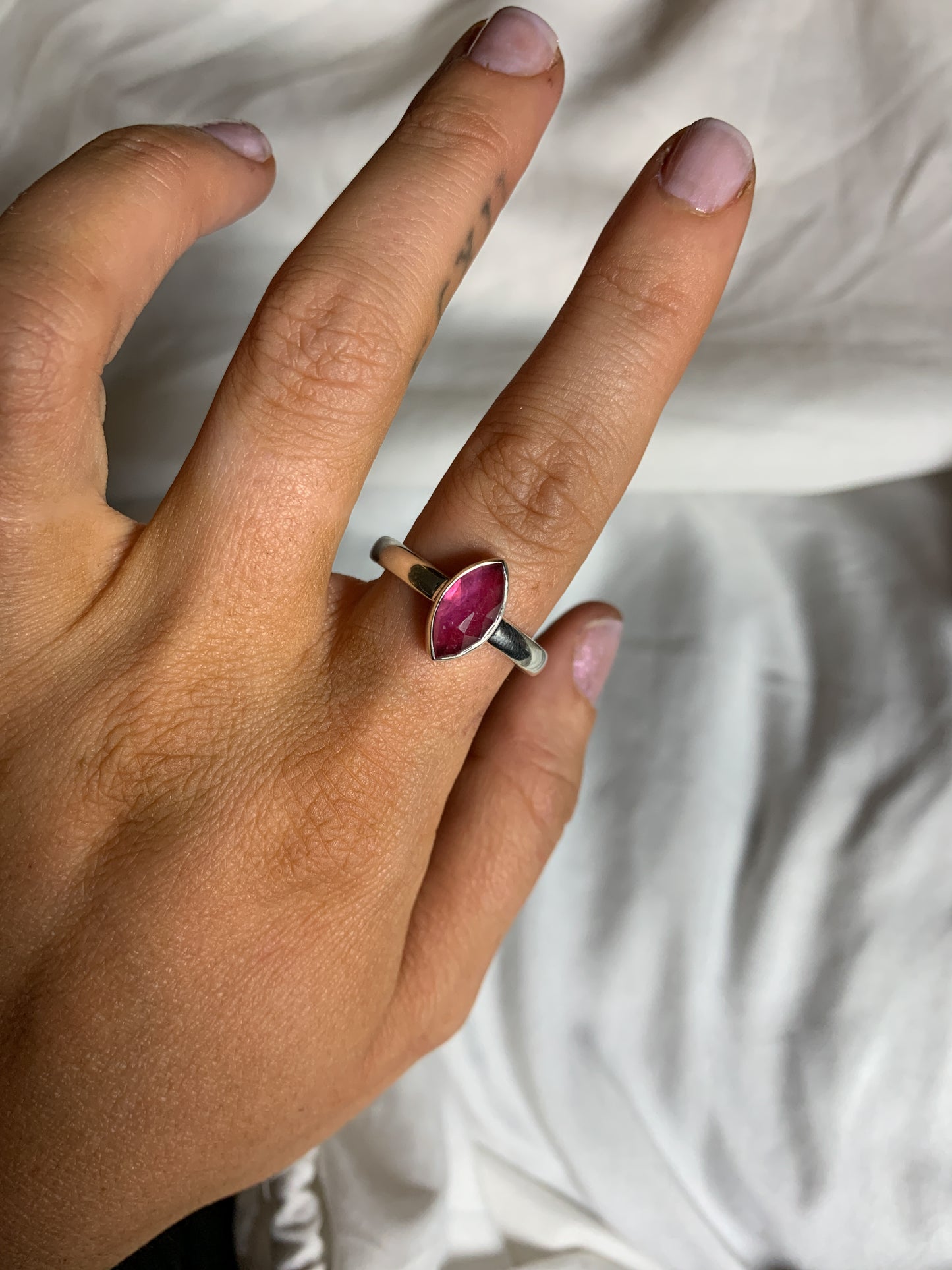 Pink Sapphire - Size 12