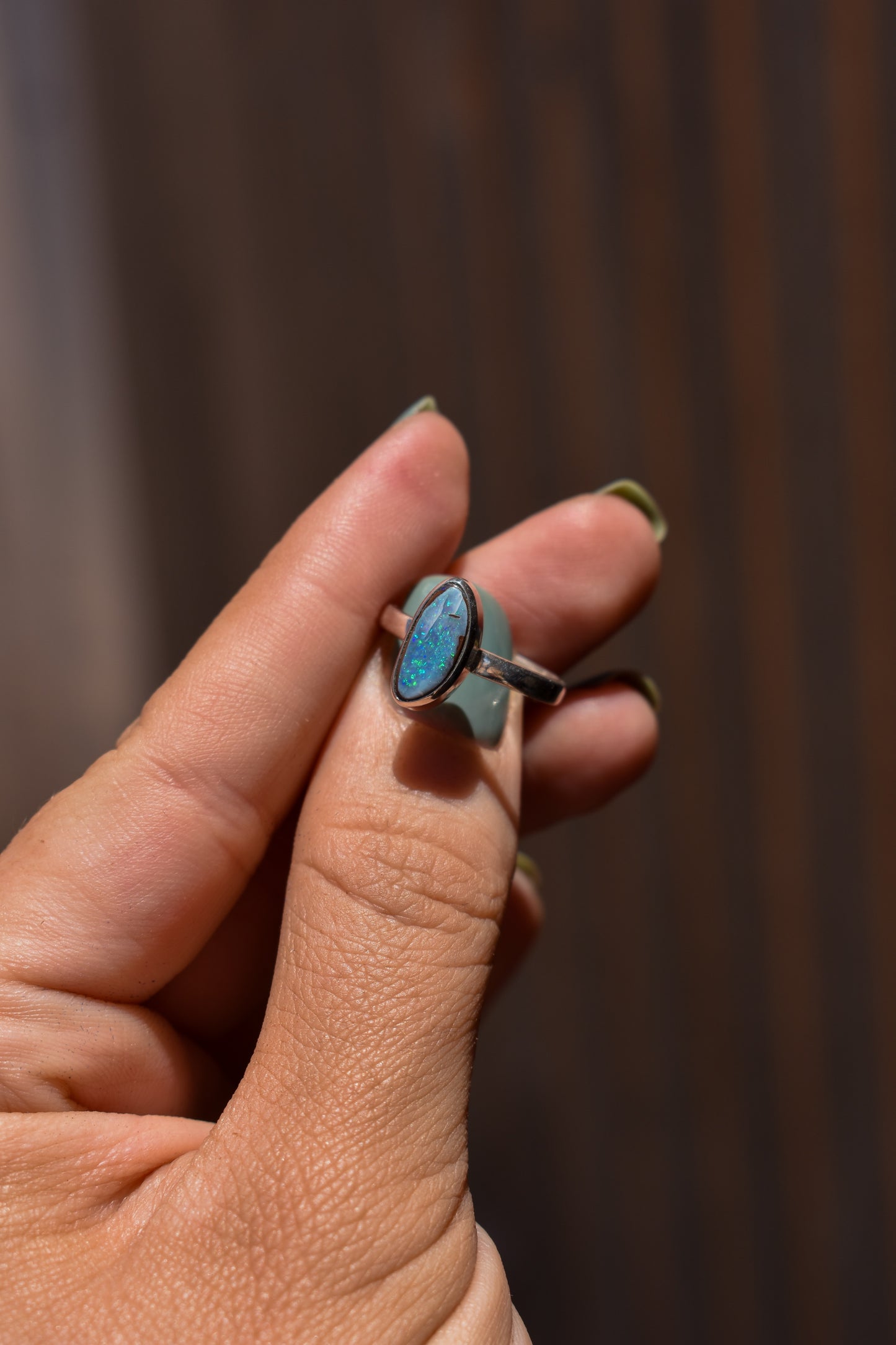 Boulder Opal - size 5 #2