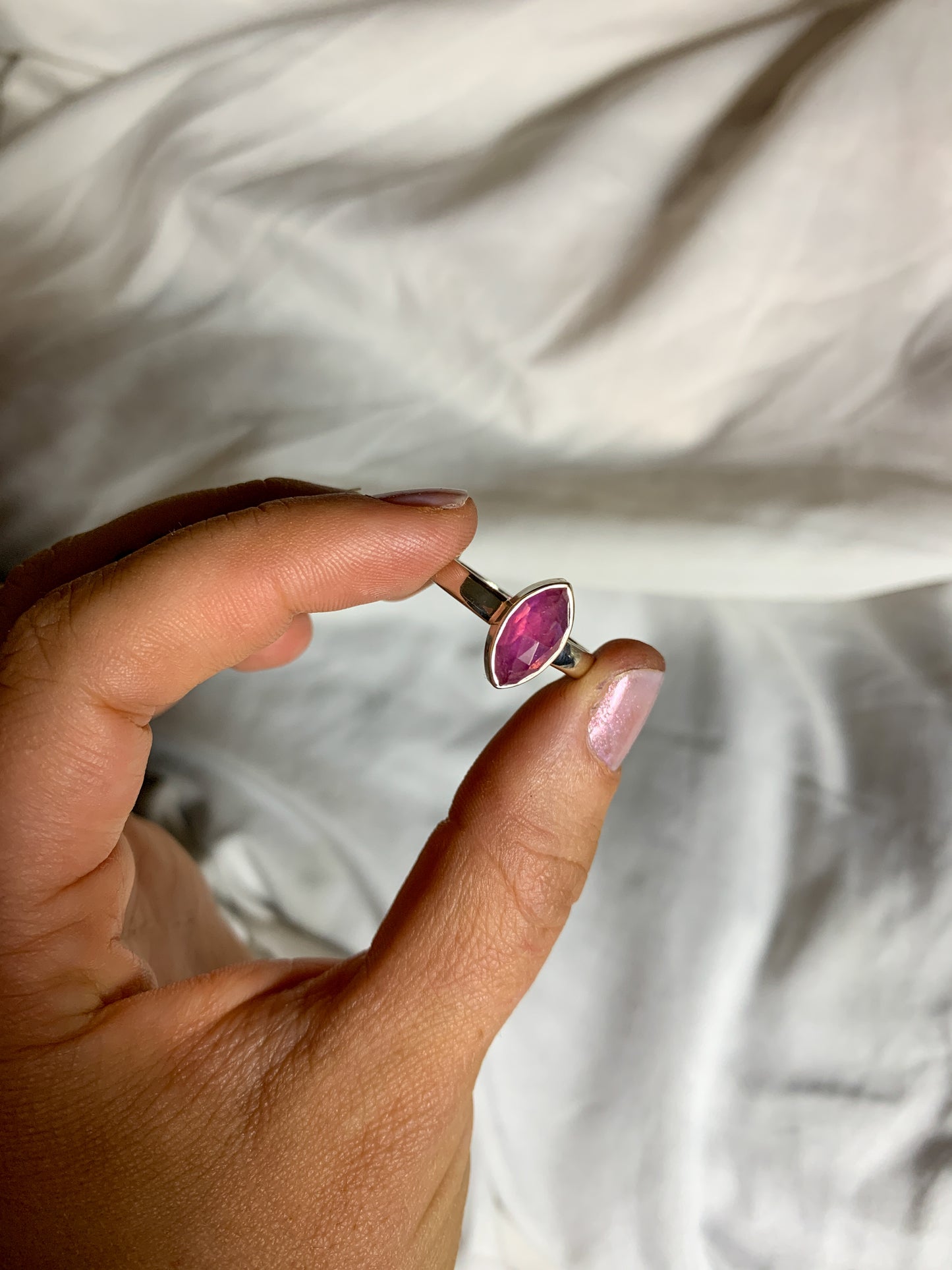 Pink Sapphire - Size 11