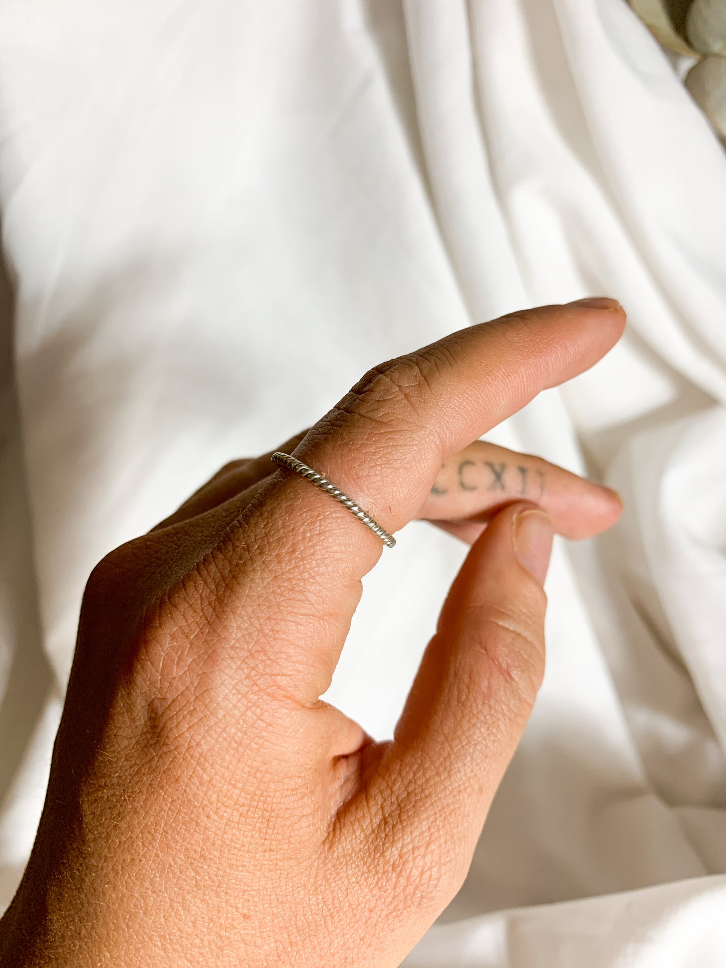 Rope band ring