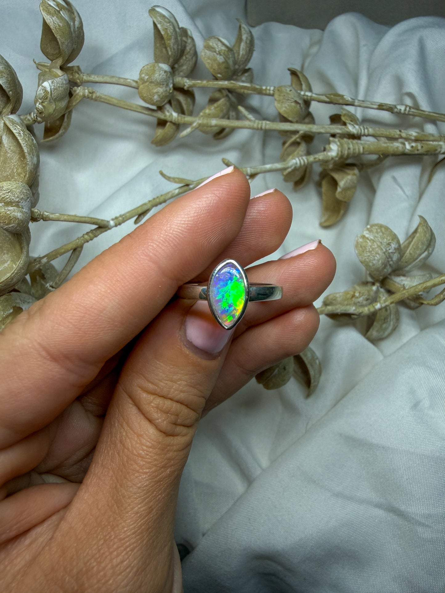 Opal Ring - size 7 - #1