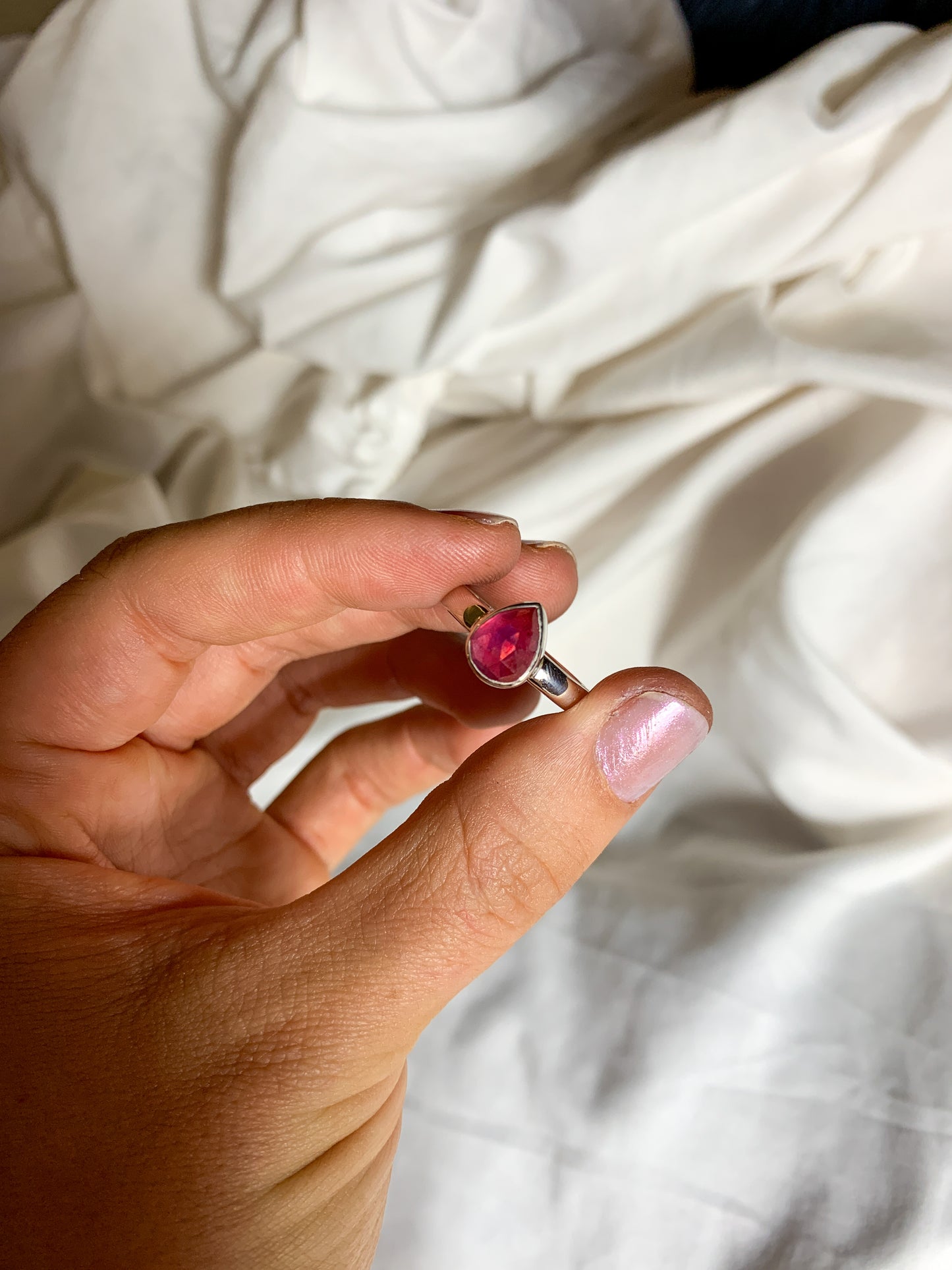 Pink Sapphire - Size 8 #1