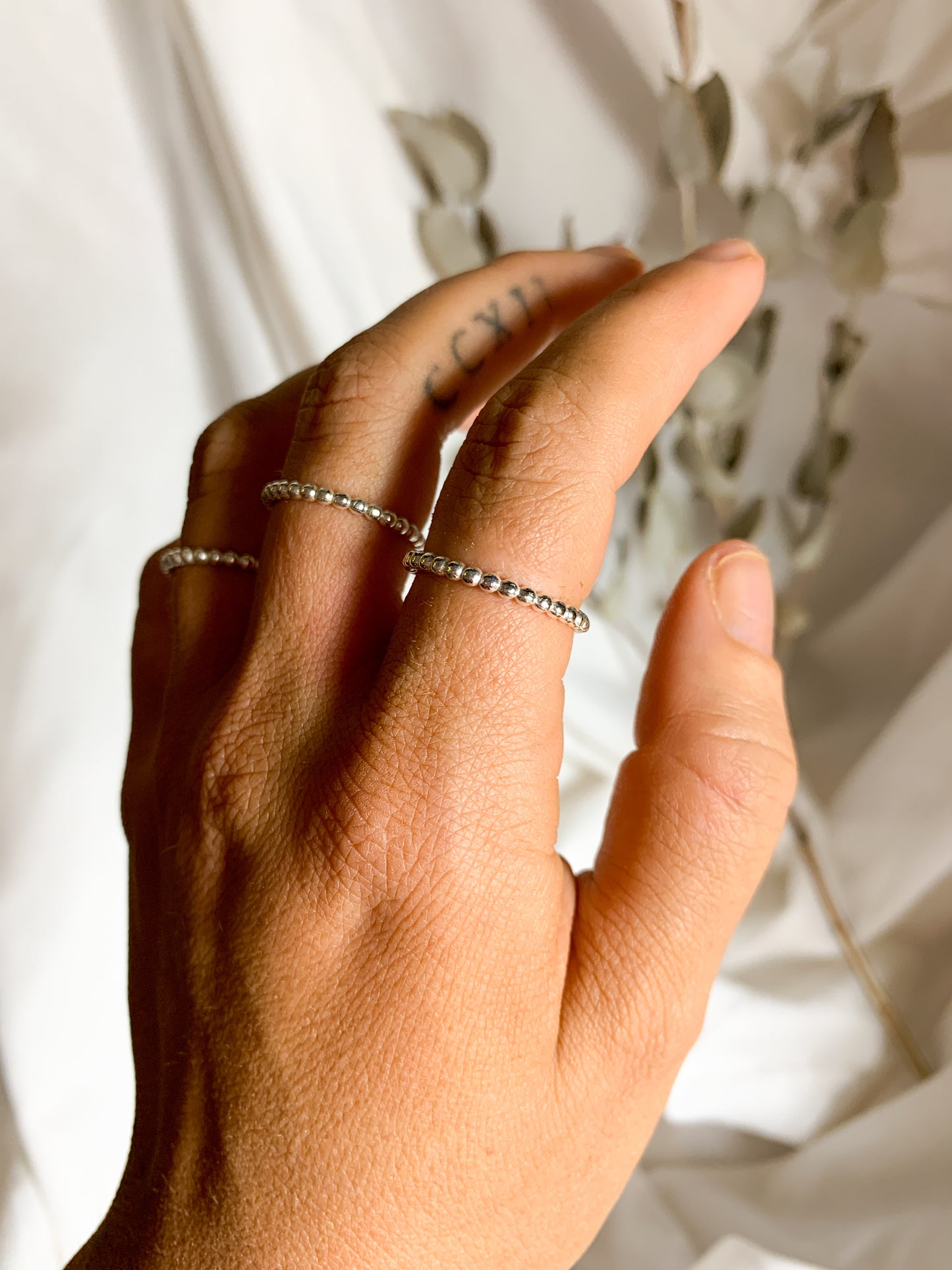 Classic Beaded Ring