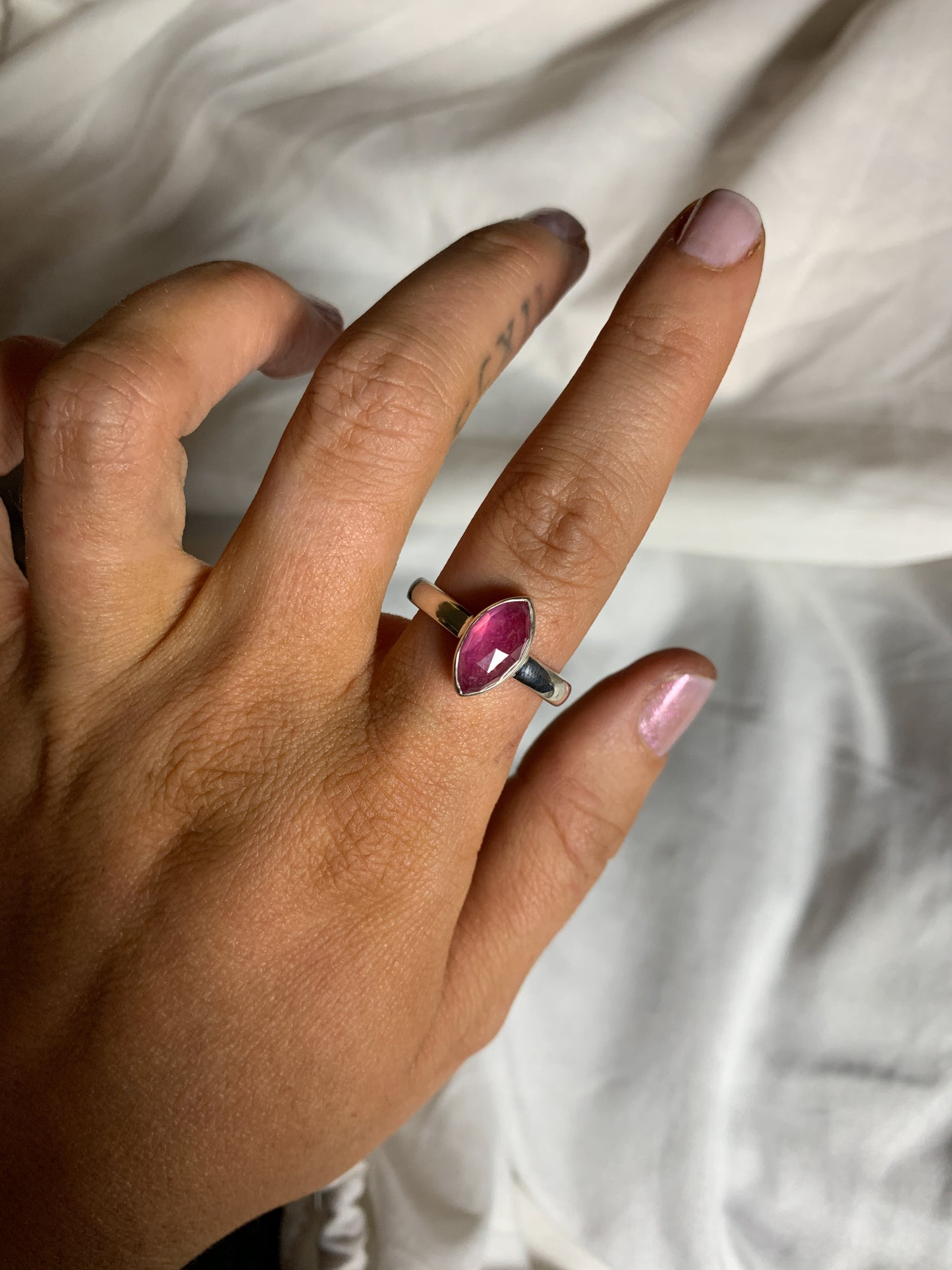 Pink Sapphire - Size 11