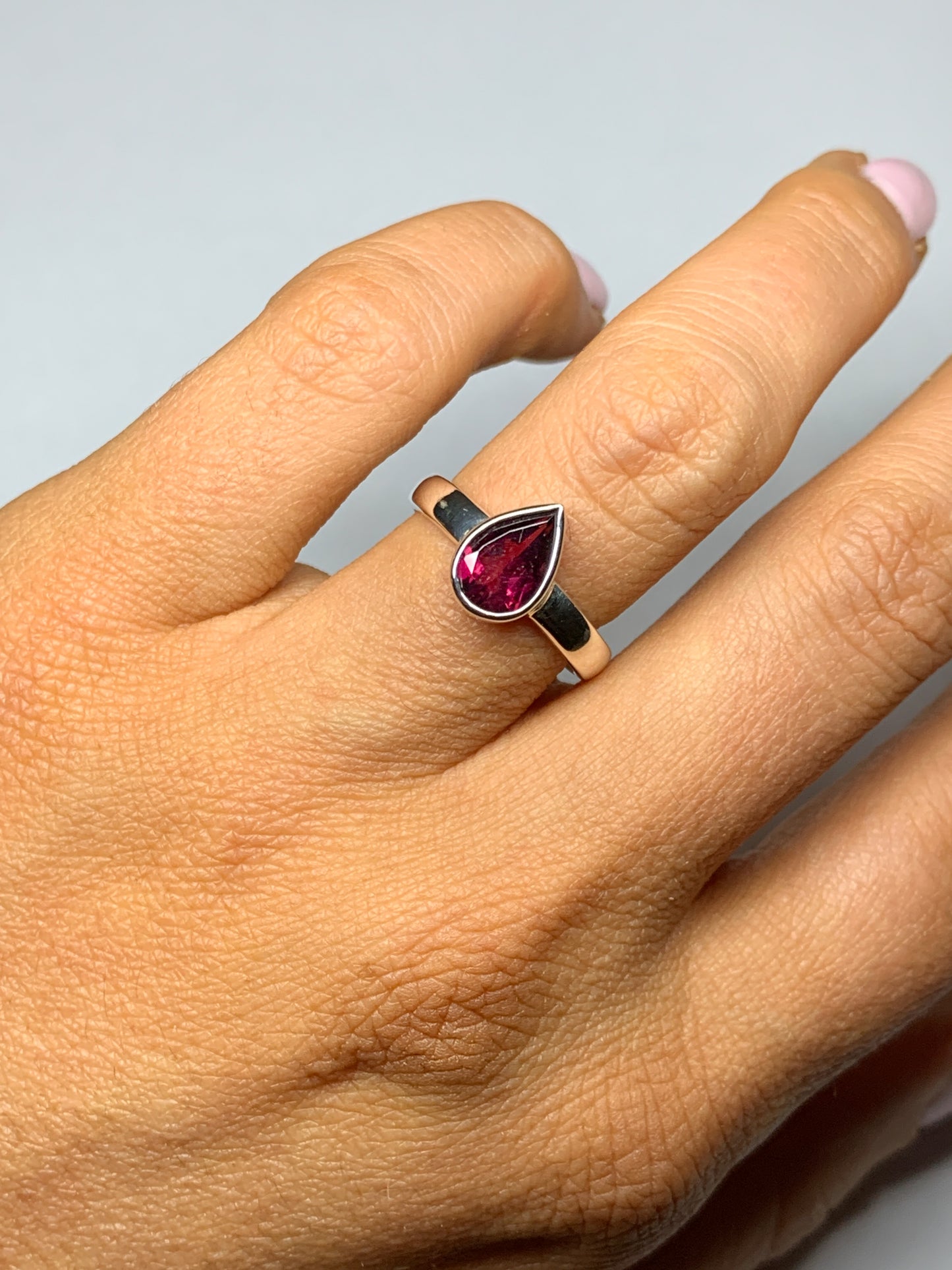 Rhodolite Garnet size 7