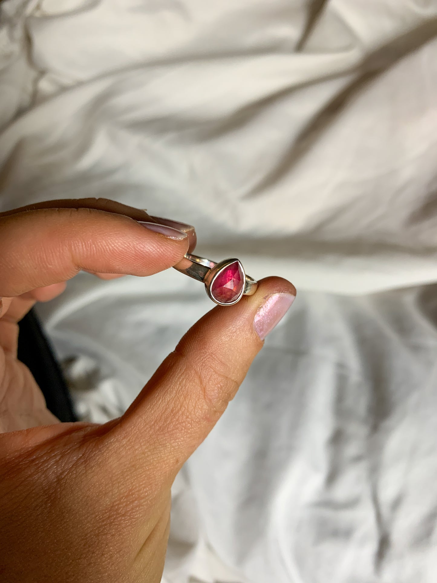 Pink Sapphire - Size 8 #5