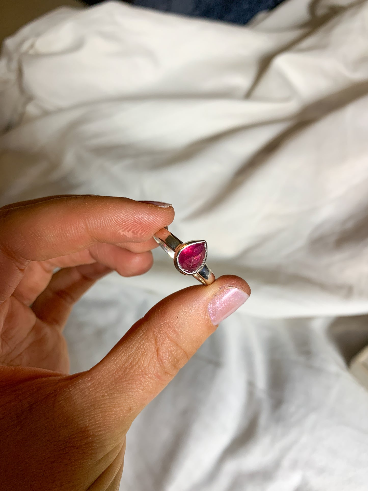 Pink Sapphire - Size 10 #1