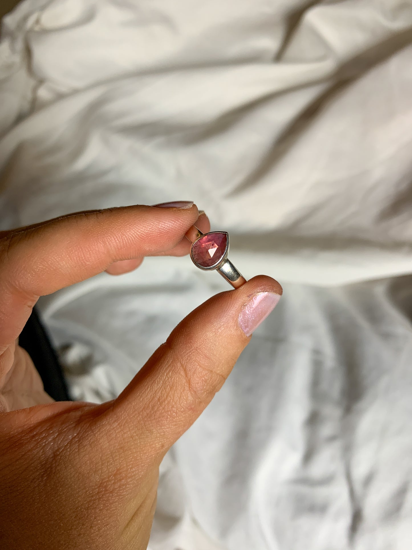 Pink Sapphire - Size 8 #5