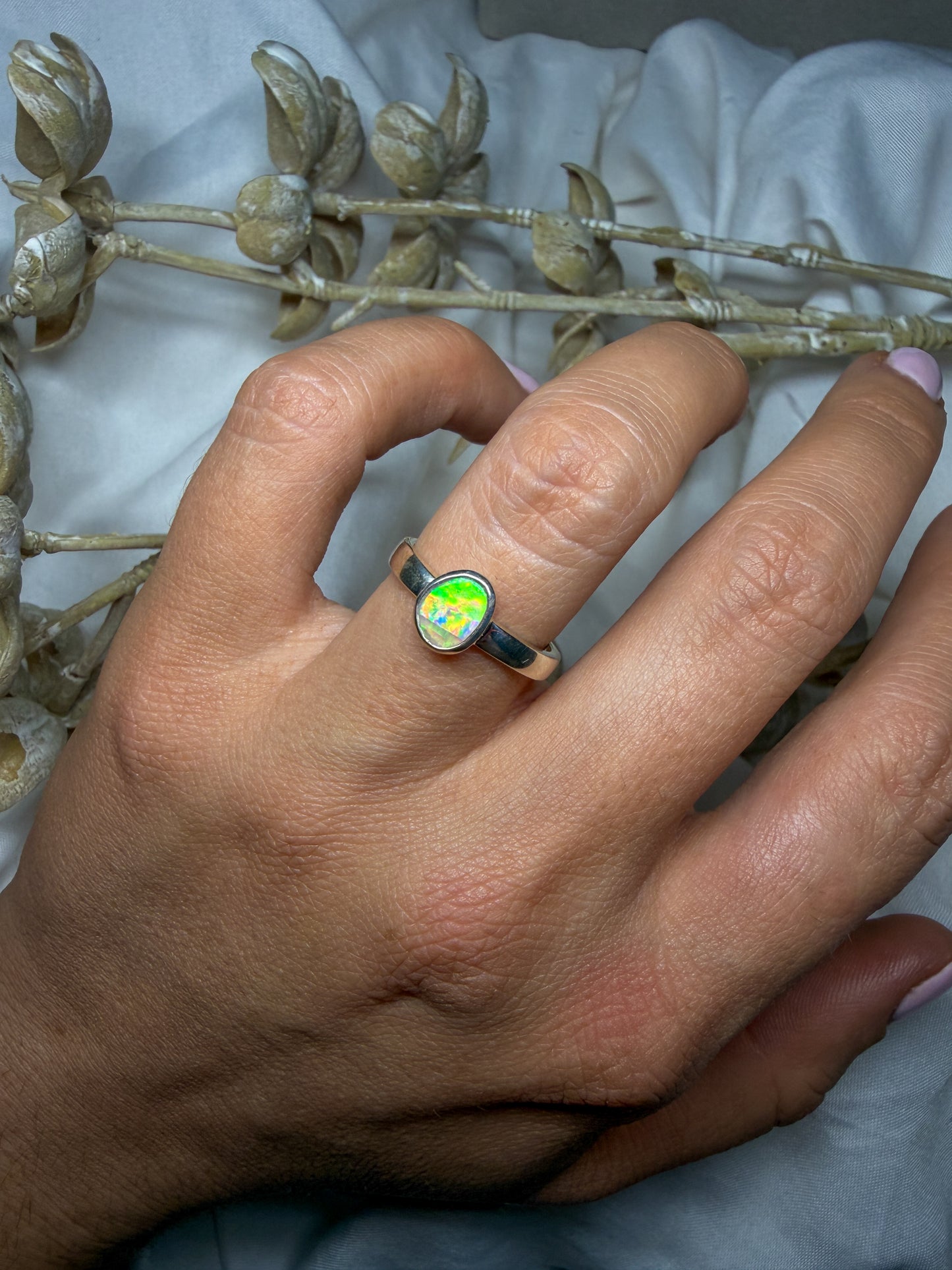 Opal Ring - size 6 - #2