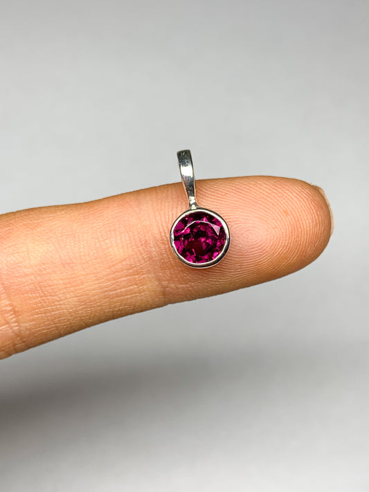 Rhodolite Garnet pendant #1