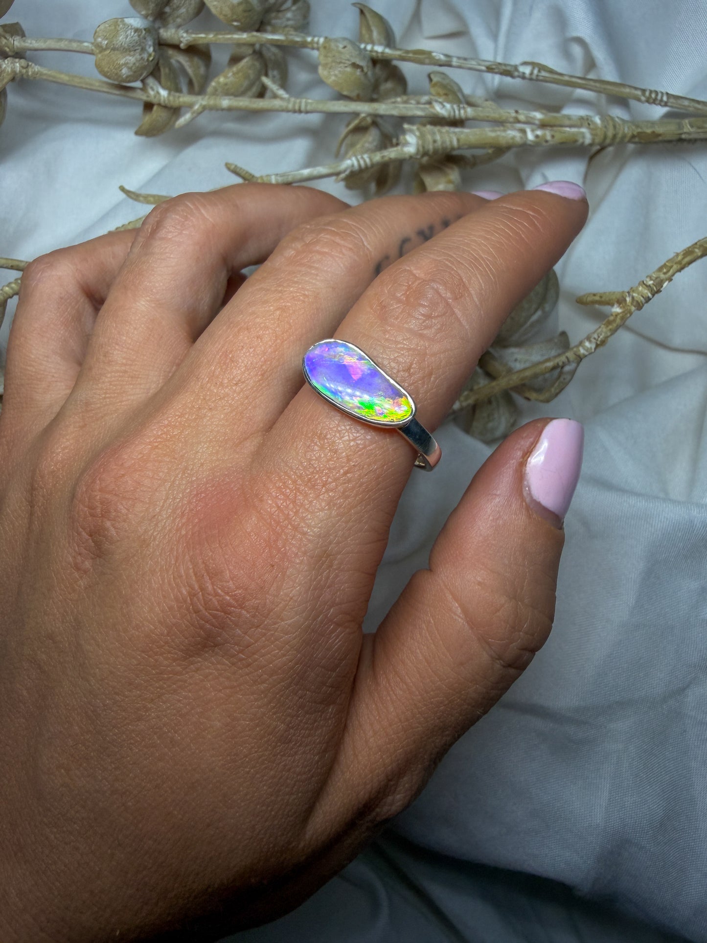 Opal Ring - size 10 - #2