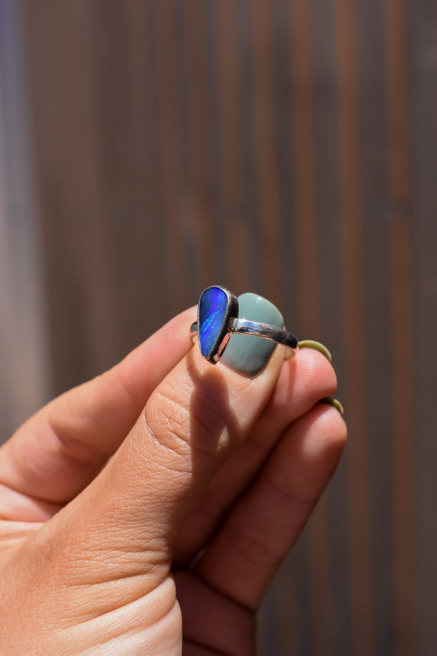 Boulder Opal - size 9 #5