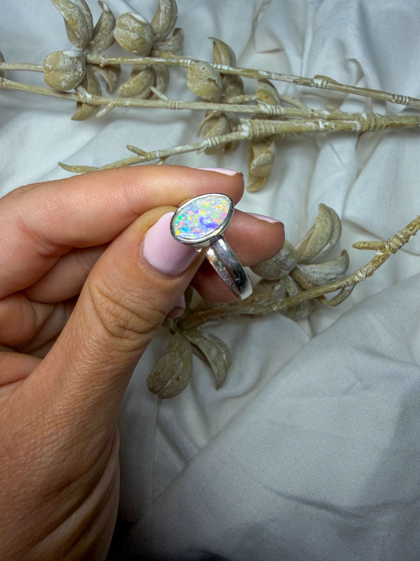 Opal Ring - size 9 - #3