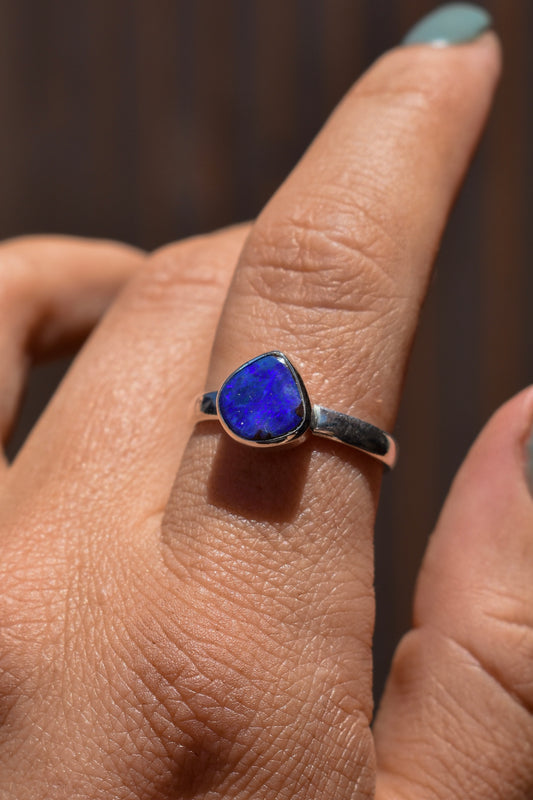 Boulder Opal - size 8 #2