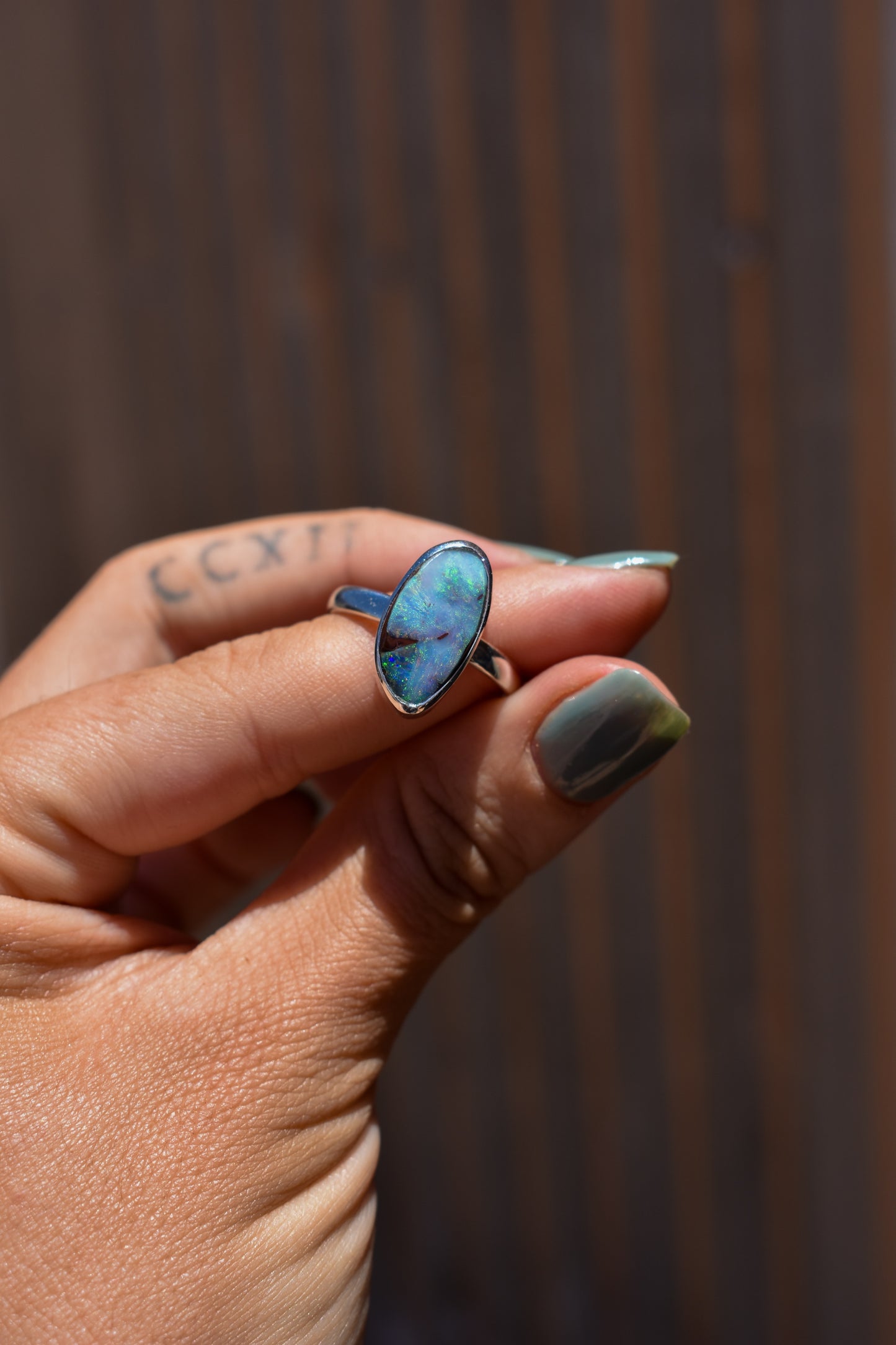 Boulder Opal - size 9 #1