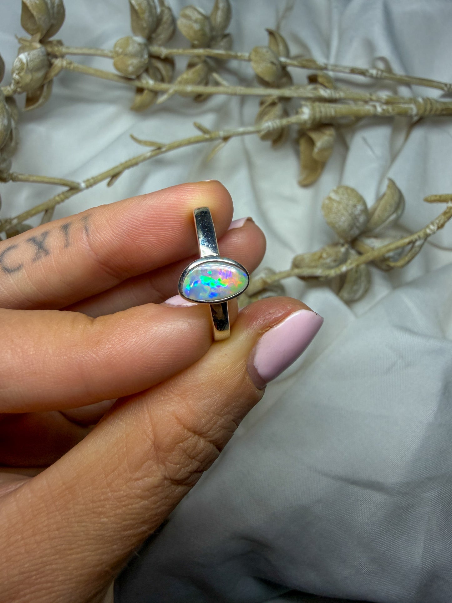 Opal Ring - size 8 - #3