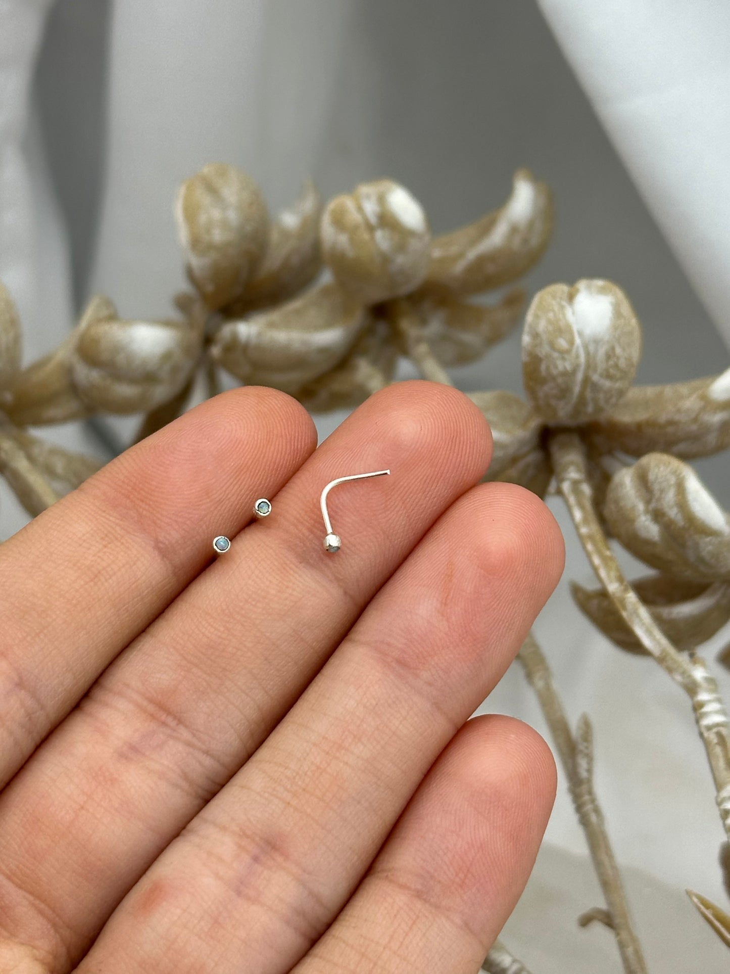 Opal Nose Stud