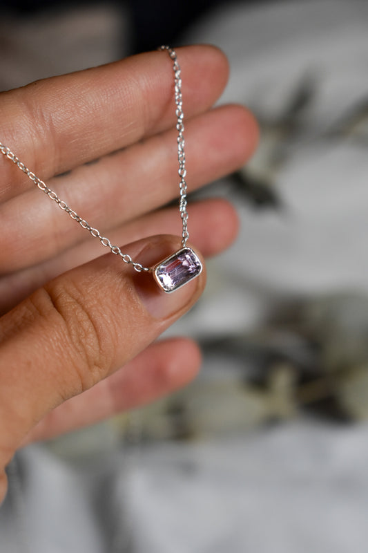 Kunzite necklace #2