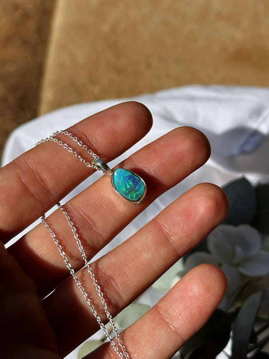 Boulder Opal Necklace | #7