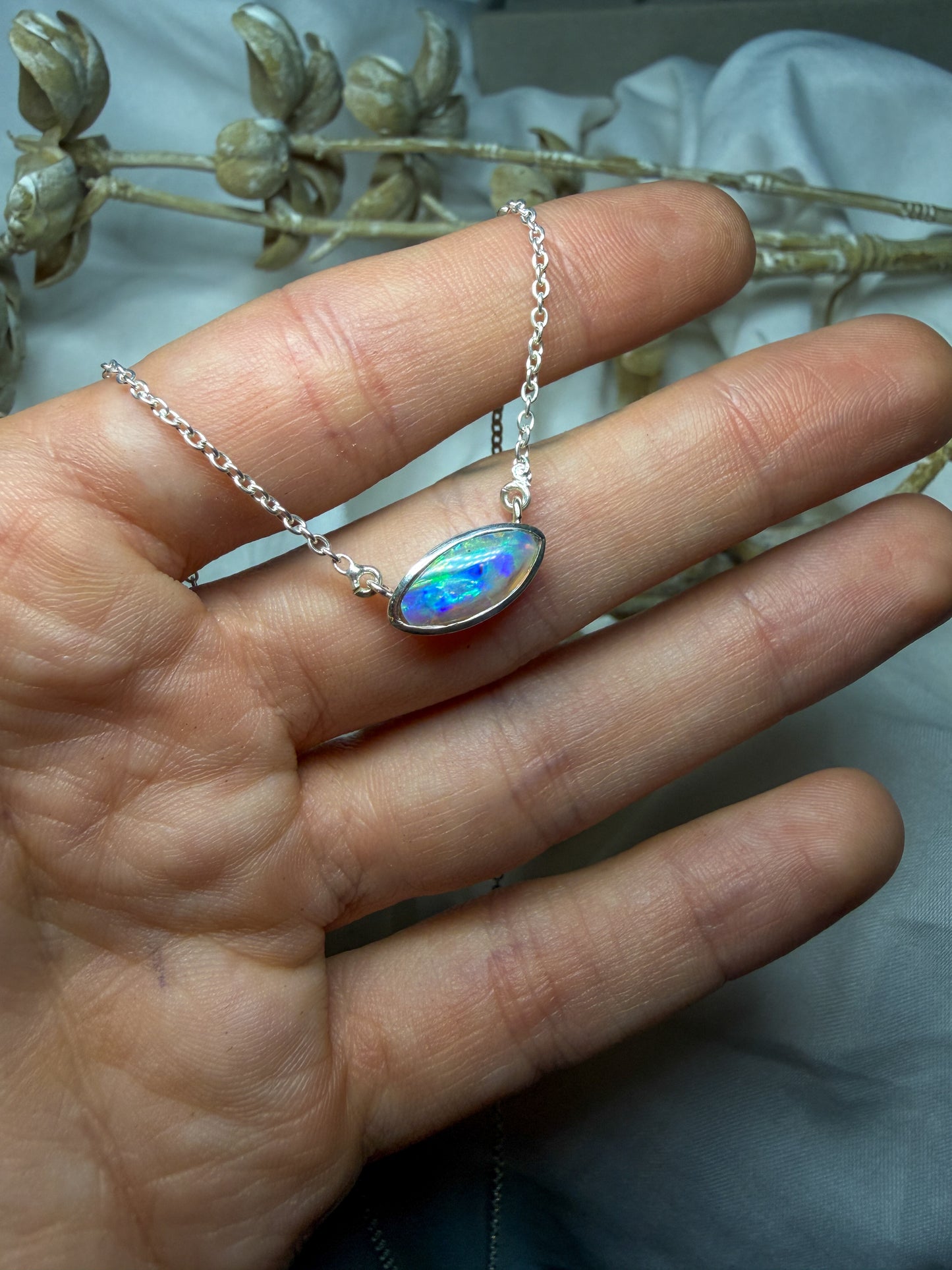 Opal necklace #2