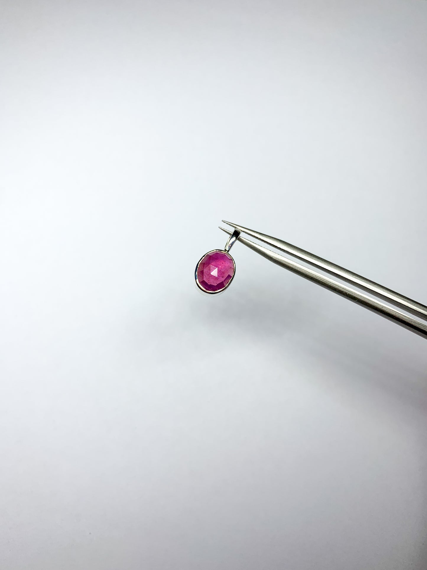 Pink Sapphire pendant #1