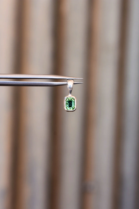 Green Tourmaline Pendant #2