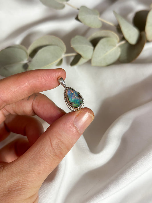 Boulder Opal Necklace | #3