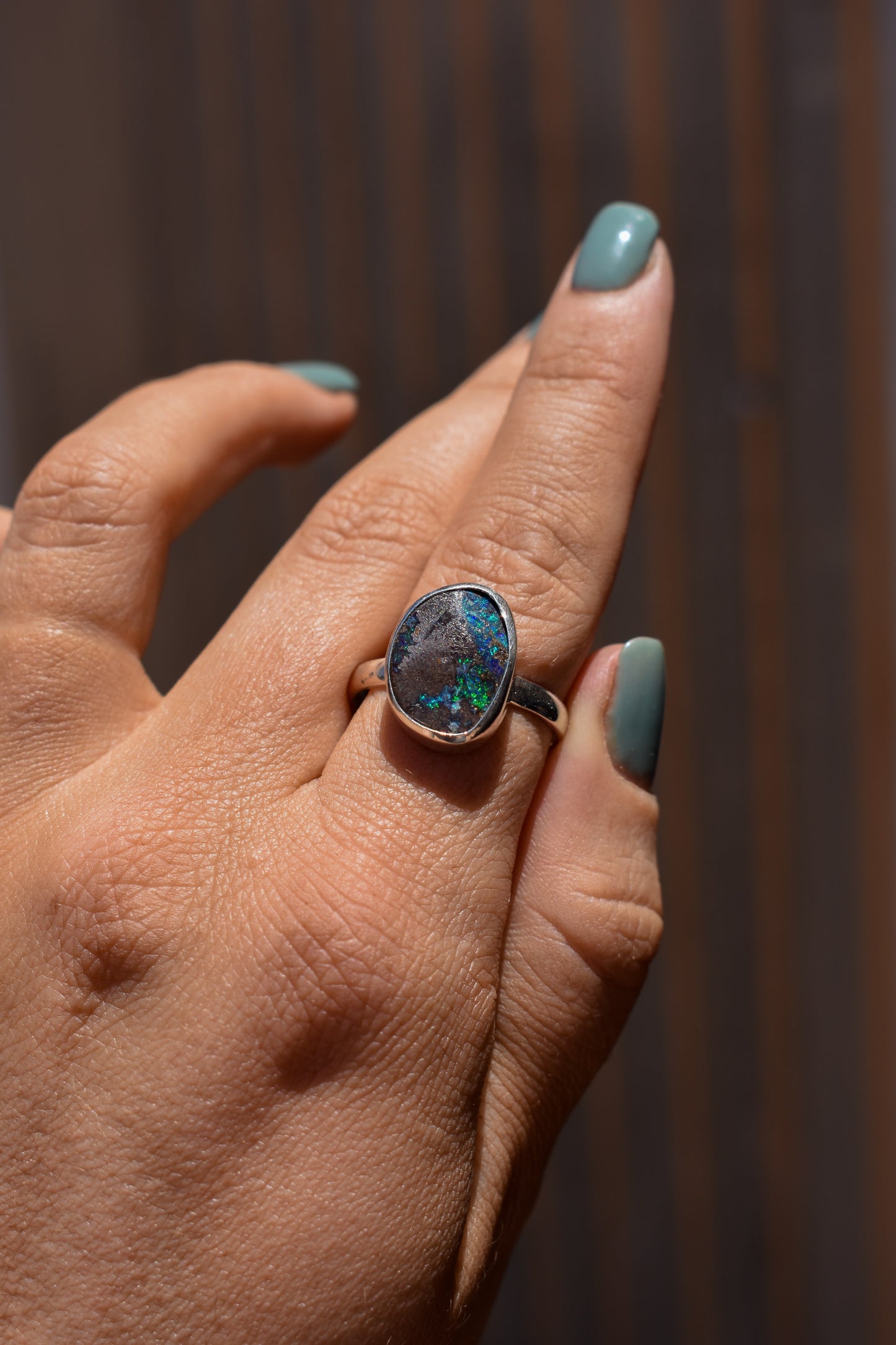 Boulder Opal - size 10 #2