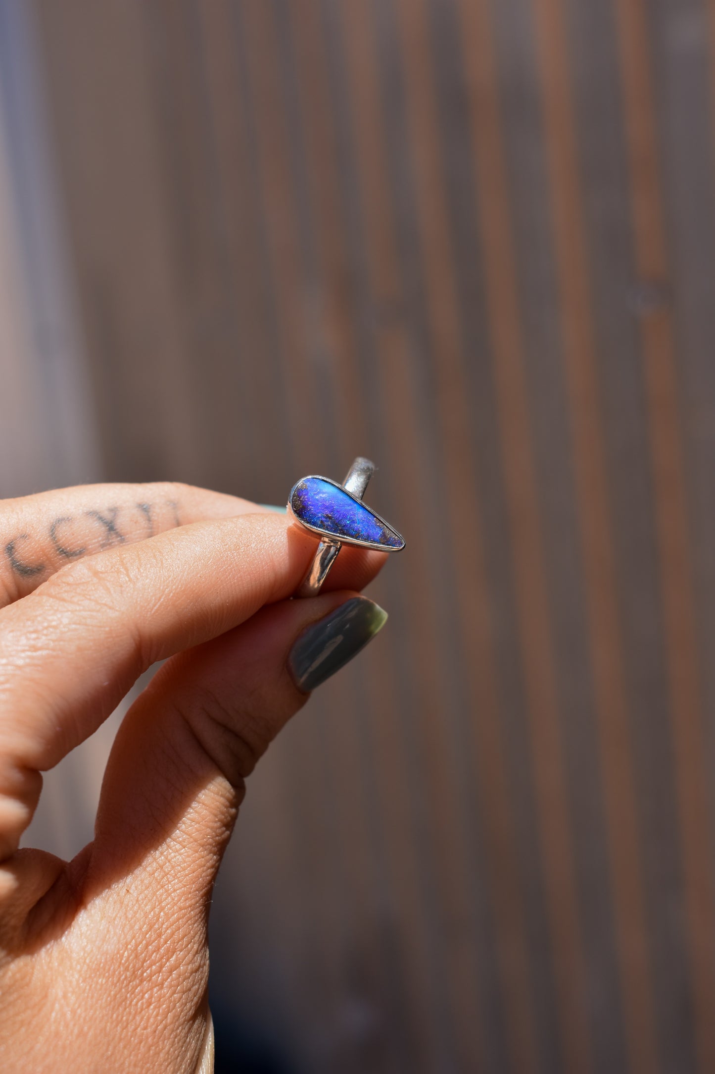 Boulder Opal - size 9 #4