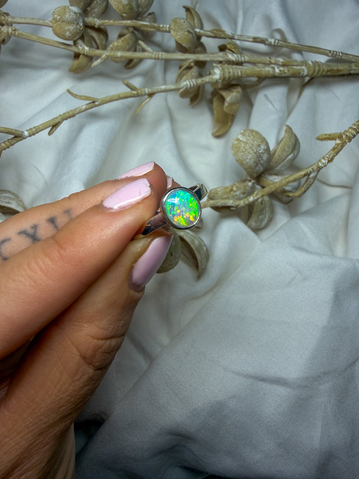 Opal Ring - size 8 - #2