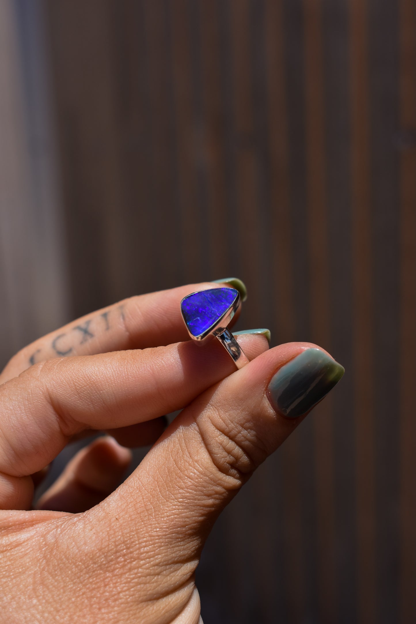 Boulder Opal - size 9 #2