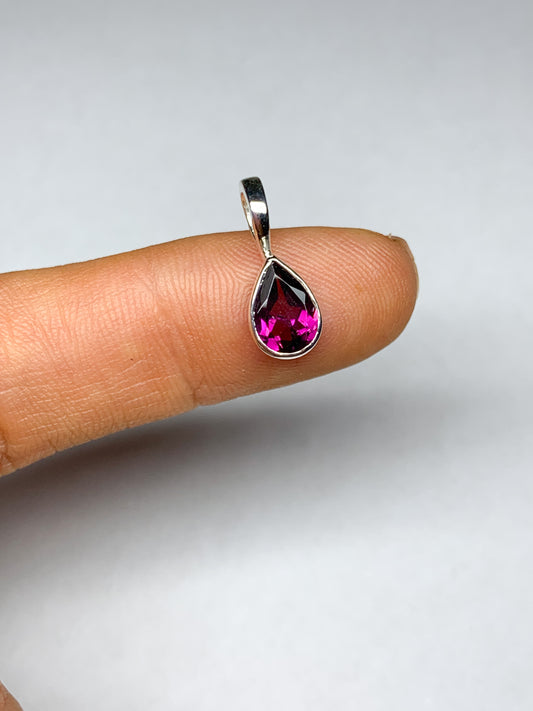 Rhodolite Garnet pendant #2