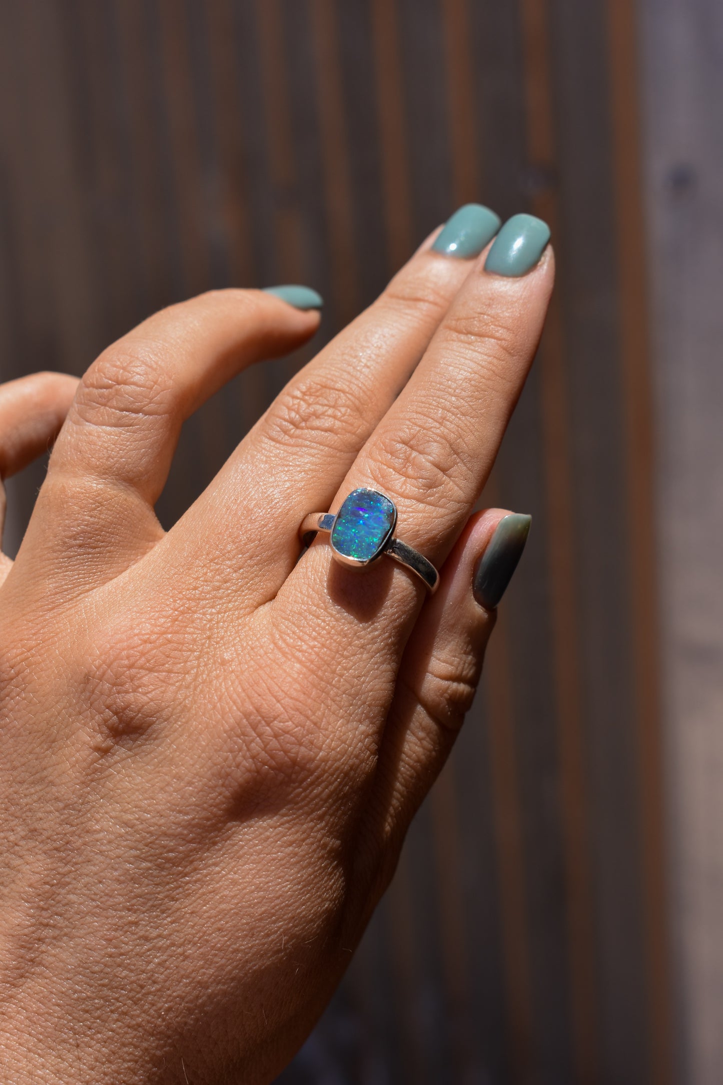 Boulder Opal - size 9 #3