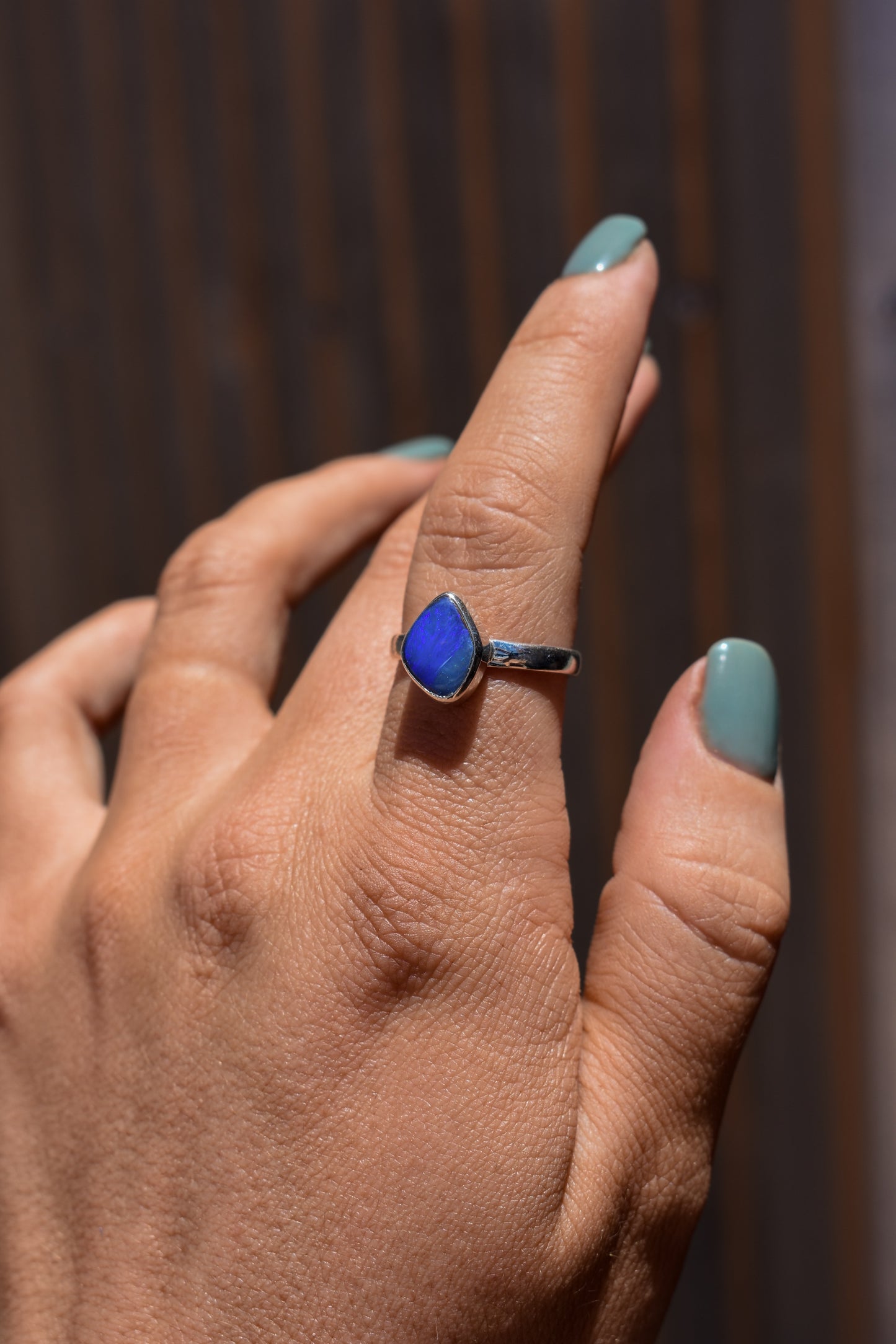 Boulder Opal - size 8 #5