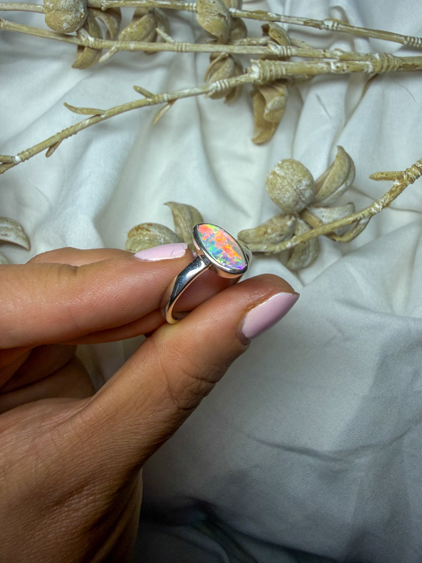 Opal Ring - size 9 - #2