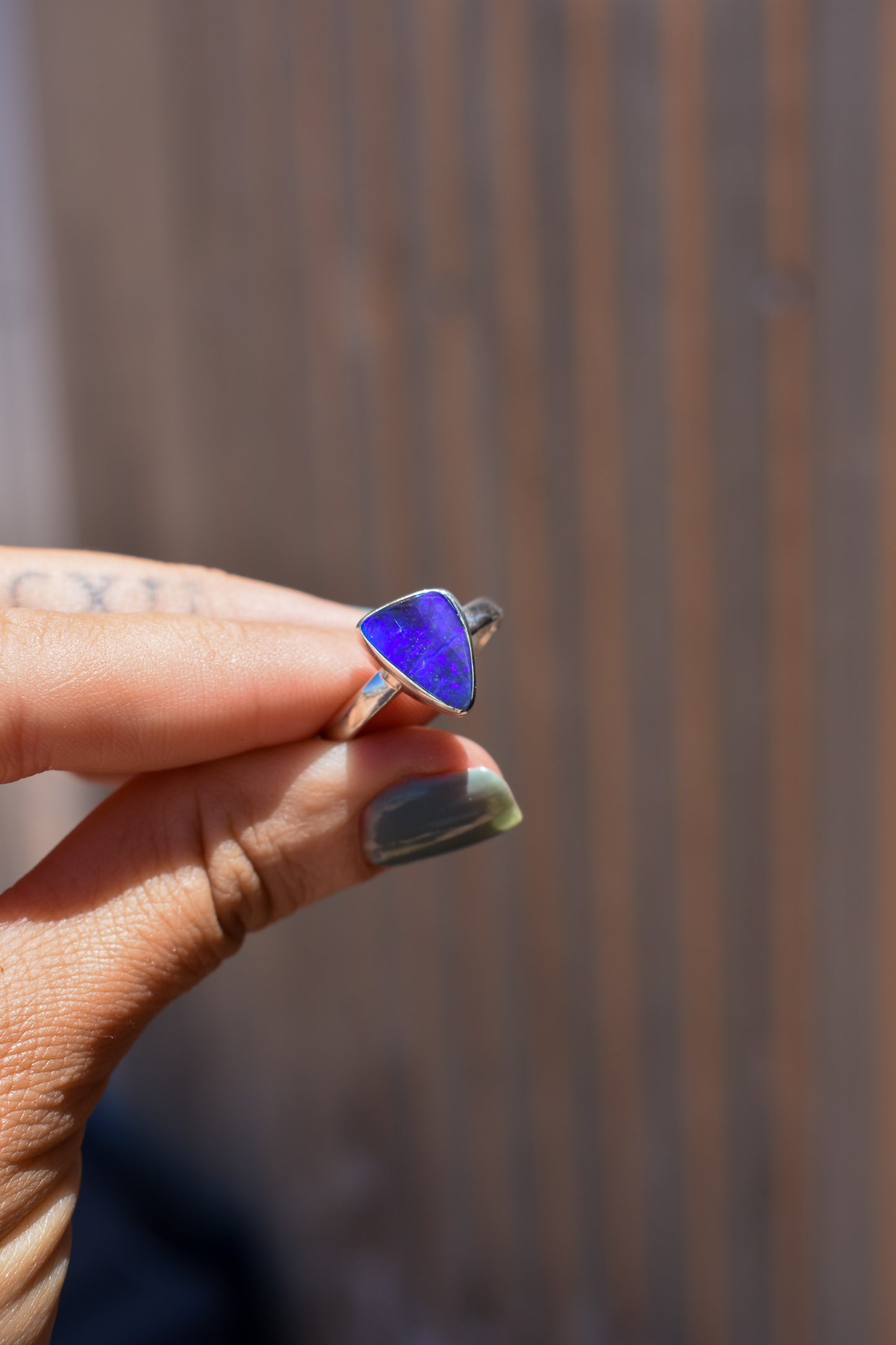 Boulder Opal - size 9 #2