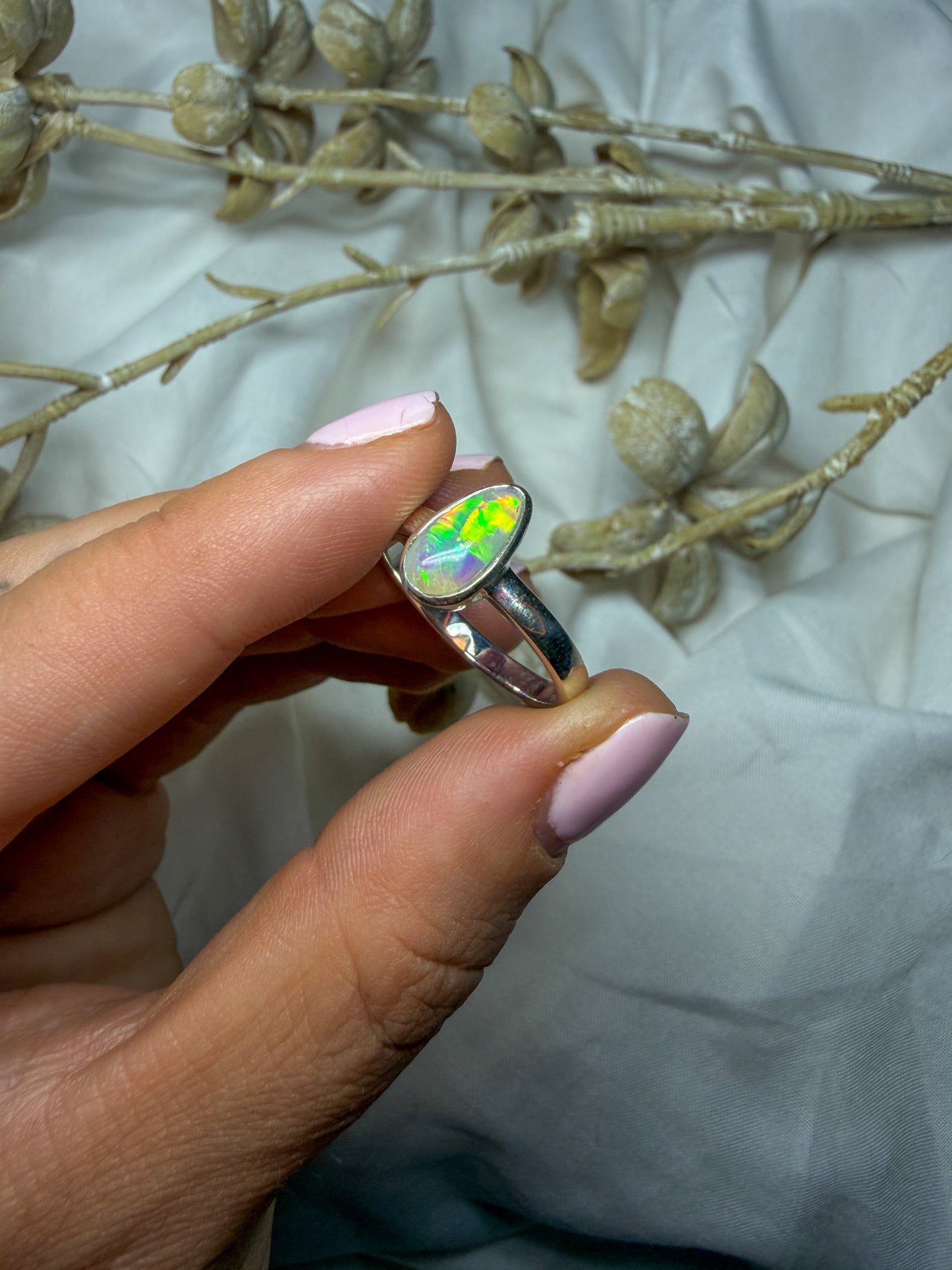Opal Ring - size 9 - #1