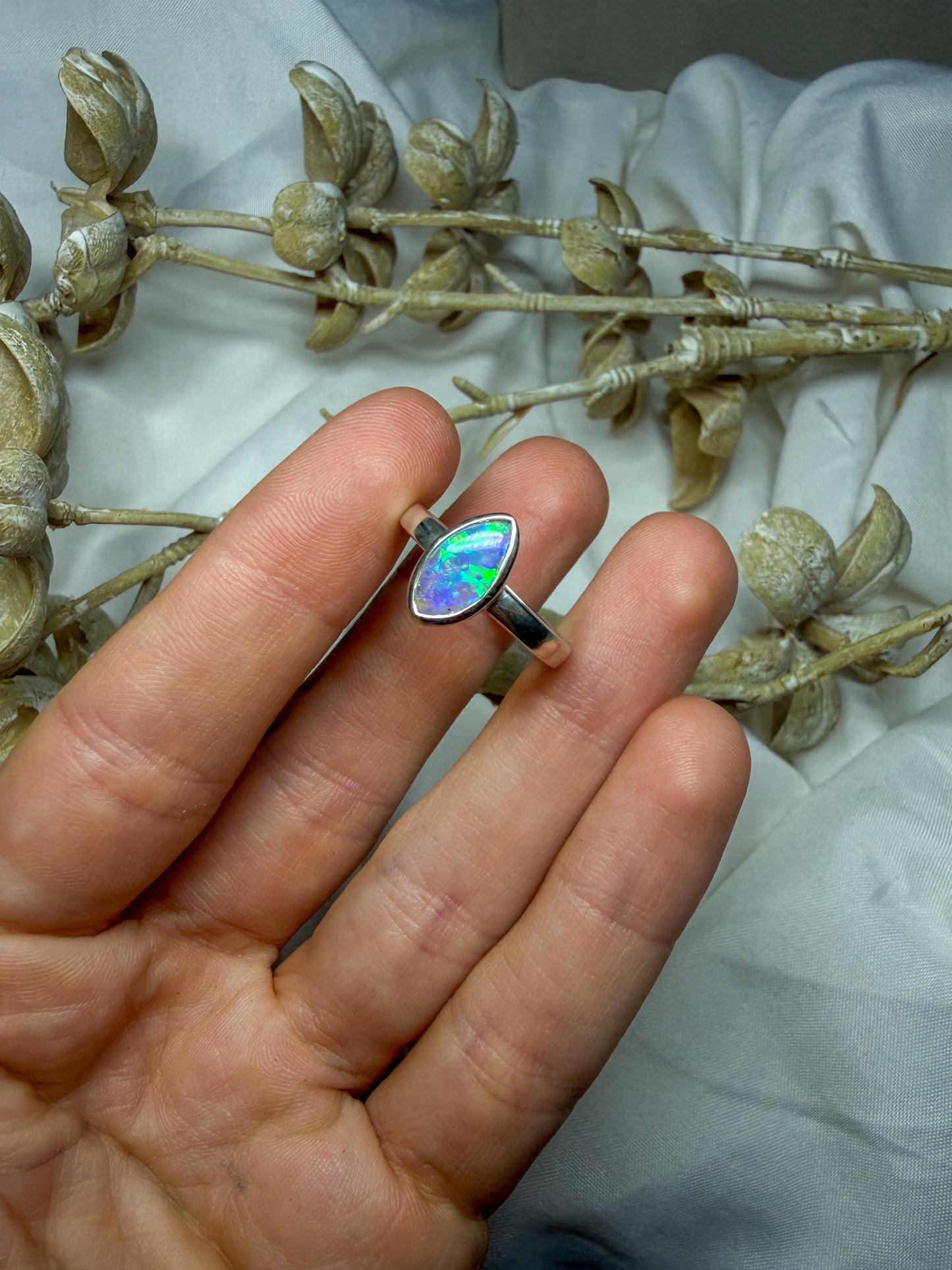 Opal Ring - size 7 - #1