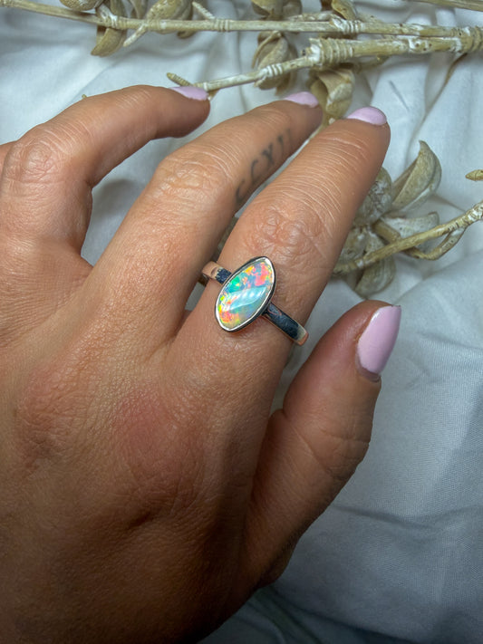 Opal Ring - size 9 - #2