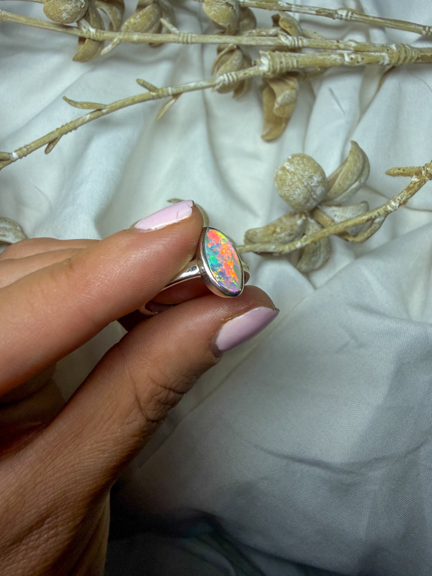Opal Ring - size 9 - #2