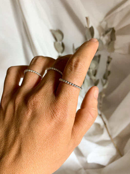 Classic Beaded Ring